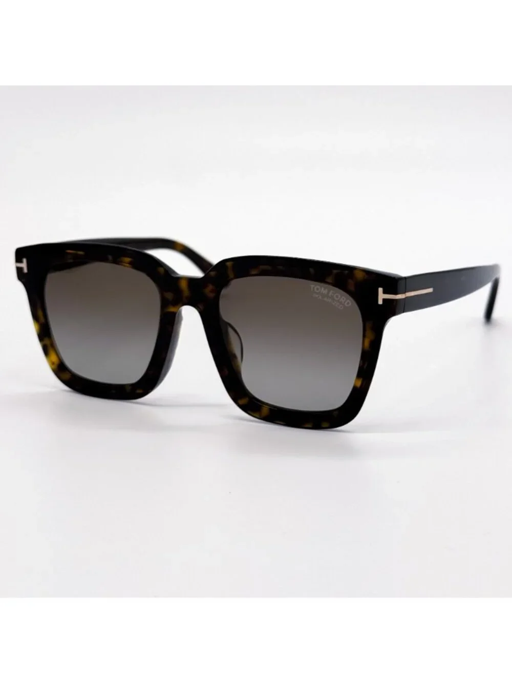 NEW TOM FORD SARI TF690F 52H POLARIZED HAVANA/BROWN WOMEN EYEWEAR FT0690/S